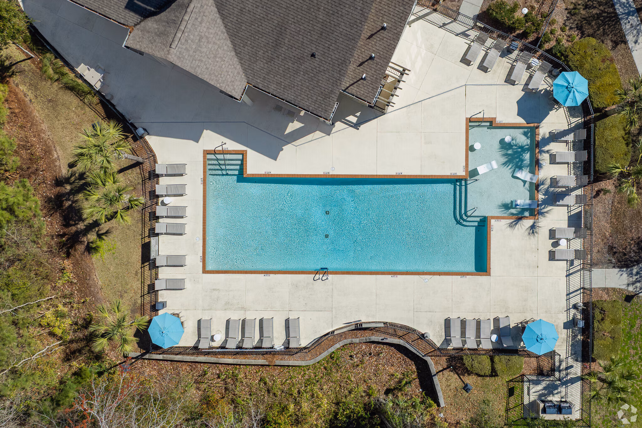 Preserve at Essex Farms Aerial Pool